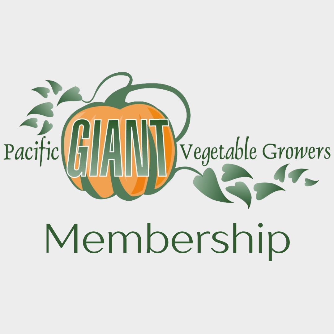 Seed & Membership Sales — Pacific Giant Vegetable Growers